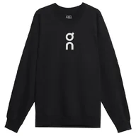 Bluzy sportowe męskie - Męska bluza On Running Club Crew Rozmiar: XL / Kolor: czarny - miniaturka - grafika 1