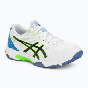Buty do siatkówki męskie ASICS Gel-Rocket 11 white/lime burst - Buty sportowe męskie - miniaturka - grafika 1