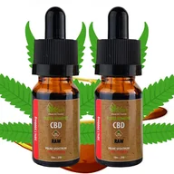 Suplementy naturalne - Olejek Konopny Kush Cbd Raw 30% 6000 mg | 2X 10ml - miniaturka - grafika 1