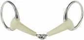 Akcesoria jeździeckie - Harry''s Horse Wędzidło jabłkowe oliwkowe 19 mm - miniaturka - grafika 1