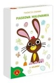 Zabawki kreatywne - Piaskowe Malowanki - Wielkanocny Zajączek - miniaturka - grafika 1