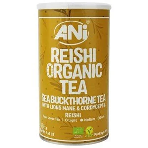 Herbatka rokitnikowa "reishi + lion`s mane + cordyceps" - Herbata - miniaturka - grafika 1