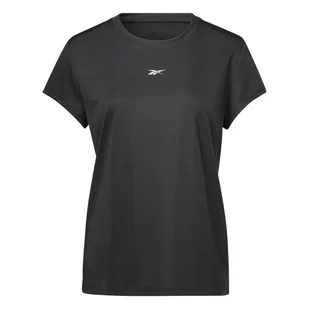Damska Koszulka REEBOK WOR COMMERCIAL POLY TEE HI6883 – Czarny - Koszulki sportowe damskie - miniaturka - grafika 1