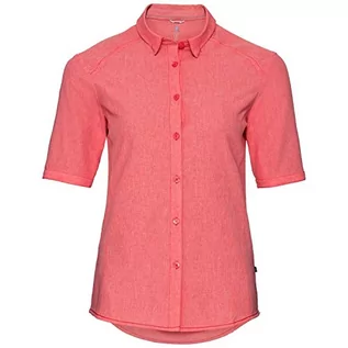 Bluzki damskie - ODLO damska bluzka blouse S/S kumano Active, różowy, s 550041 - grafika 1