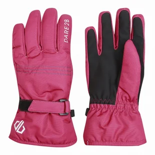 Rękawiczki dziecięce Dare 2b Zippy Glove Rozmiar rękawiczek: 4-5 / Kolor: różowy - Rękawice narciarskie - miniaturka - grafika 1