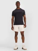 Spodenki męskie - 4F Spodenki treningowe szybkoschnące męskie - białe L - miniaturka - grafika 1