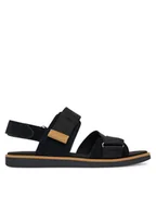 Sandały damskie - Timberland Sandały Adley Shore TB0A414AEK41 Czarny - miniaturka - grafika 1