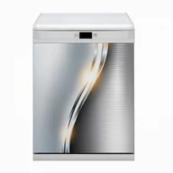 Dekoracje domu - Mata Bluedecor Magnes na zmywarkę Przejście srebrne 60x80 - miniaturka - grafika 1