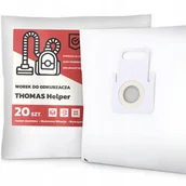 Worki do odkurzaczy - 20x Worek do Odkurzacza Thomas Helper Syntetyczny Torba Worki Filtracyjn G9 - miniaturka - grafika 1