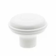 Klamki - Gałka meblowa 9707 45 Drewniana Dębowa Biała - miniaturka - grafika 1