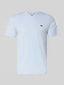 Koszulki męskie - T-shirt o kroju regular fit z czystej bawełny - miniaturka - grafika 1