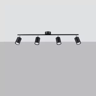 Lemmi lampa sufitowa (spot) 4xGU10 czarna SL.1168 - Lampy sufitowe - miniaturka - grafika 1