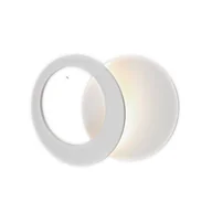 Lampy ścienne - Mantra Iluminación Kinkiet LED Toronto, biały, Ø 22 cm, aluminium, regulowany - miniaturka - grafika 1