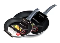 Zestawy garnków i patelni - ZESTAW PATELNI AMBITION GRAPHITE 20 + 28 CM INDUKCJA POWŁOKA ILAG BASIC - miniaturka - grafika 1