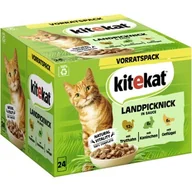 Mokra karma dla kotów - Kitekat Multipack Piknik wiejski w sosie 24x85 g - miniaturka - grafika 1