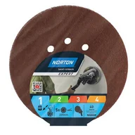 Materiały ścierne - Krążek ścierny 225 mm 8 otworów P40, 5 szt. - miniaturka - grafika 1
