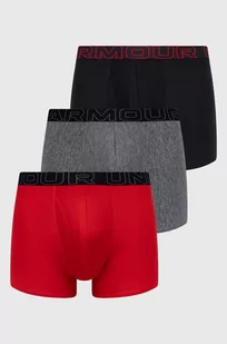 Under Armour bokserki 3-pack męskie kolor czerwony - Majtki męskie - miniaturka - grafika 1