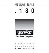 Struny gitarowe  - Warwick 39130 Black Label.130, Medium Scale, struna pojedyncza do gitary basowej - miniaturka - grafika 1