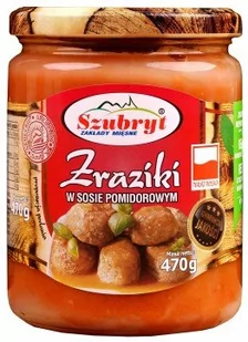 Szubryt Zraziki W Sosie Pomidorowym 470G - Szybkie dania obiadowe - miniaturka - grafika 1