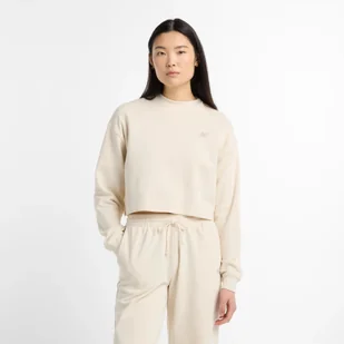 Bluza damska New Balance WT51514LIN beżowa - Bluzy damskie - miniaturka - grafika 1