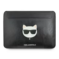 Torby na laptopy - Head Karl Lagerfeld Karl Lagerfeld Sleeve KLCS16CHBK 16" czarny/black Choupette KF000905-0 - miniaturka - grafika 1