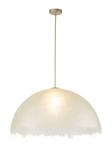 Lampa wisząca do sypialni MUZA 40657 Sigma z żywicy złota - Lampy sufitowe - miniaturka - grafika 1