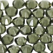 Ozdoby do paznokci - Cyrkonie do paznokci szklane SS10 Jet Hematite 1440 szt paczka - miniaturka - grafika 1