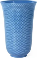 Wazony i flakony - Wazon Rhombe 20 cm niebieski - miniaturka - grafika 1