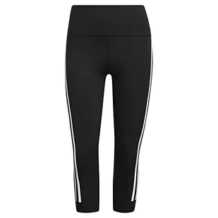 adidas Damskie legginsy Opt Ti 3/4 T, czarne, XS - Legginsy - miniaturka - grafika 1