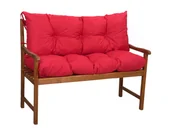 Poduszki ogrodowe - Zestaw Poduszek Na Ławkę Ogrodową I/ Lub Huśtawkę Ogrodową: 120X60cm. (Siedzisko) + 120X40cm. (Oparcie)/ Wodoodporne Pikowane Poduszki Ogrodowe, Kol.. - miniaturka - grafika 1