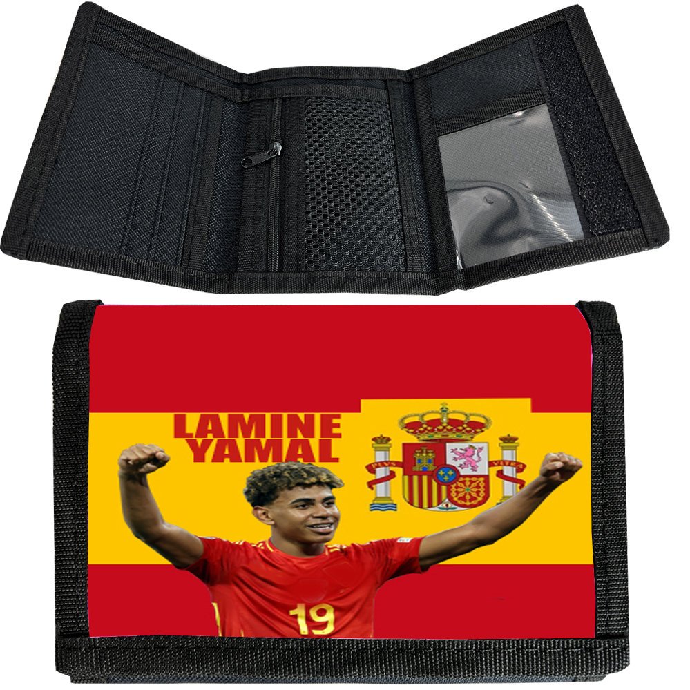 Portfel portfele młodzieżowy na rzep piłkarz