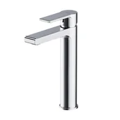 Baterie umywalkowe - Cersanit Verso bateria umywalkowa stojąca wysoka chrom S951-405 S951-405 - miniaturka - grafika 1