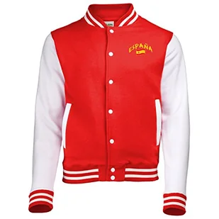 Supportershop chłopięca Hiszpania kurtka Czerwony 7-8 Years - Kurtki i płaszcze dla chłopców - miniaturka - grafika 1