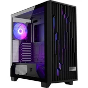 Obudowy komputerowe - Obudowa Modecom Volcano Perun APEX ARGB MIDI, Czarna - miniaturka - grafika 1