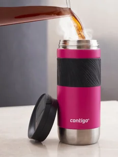 Contigo Kubek termiczny Byron 2.0 różowy matowy 470ml 2155587 - Kubki termiczne - miniaturka - grafika 5