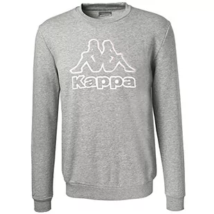 Kappa Męska bluza z logo Cidan, szara, L, szary, L - Bluzy męskie - miniaturka - grafika 1