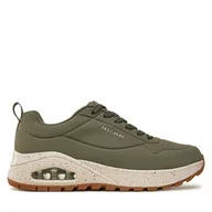 Sneakersy męskie - Sneakersy Skechers 183048/OLV Zielony - miniaturka - grafika 1