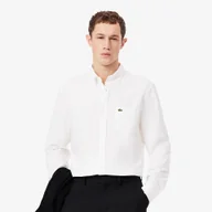 Koszule męskie - Lacoste Regular fit cotton Oxford shirt - miniaturka - grafika 1