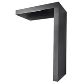 Daszki nad drzwi - Gutta Zadaszenie BS 160 antracyt ściana uniwersalna - miniaturka - grafika 1