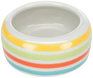 TRIXIE Miska ceramiczna w paski - Akcesoria dla gryzoni - miniaturka - grafika 1