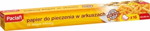 PACLAN - Papier do pieczenia w arkuszach - biały - 42×38 cm - 16 szt. - Folia, papier śniadaniowy, serwetki - miniaturka - grafika 1