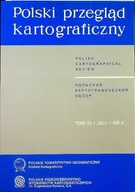Przewodniki - Polski przegląd kartograficzny tom 33 nr 4 - miniaturka - grafika 1