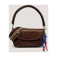 Torebki damskie - Desigual Torebka na ramię HALF LOGO TROKEL - miniaturka - grafika 1