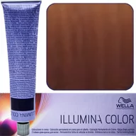 Farby do włosów i szampony koloryzujące - Wella Illumina Color Farba do włosów 7/43 Średni blond czerwono-złoty 60 ml - miniaturka - grafika 1