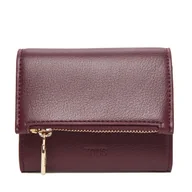 Portfele - Mały Portfel Damski TOUS City 2002303021 Bordowy - miniaturka - grafika 1