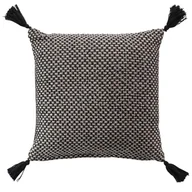 Poduszki dekoracyjne - Poduszka dekoracyjna do salonu JENNIE, bawełniana, z frędzlami, 40 x 40 cm - miniaturka - grafika 1