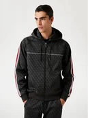 Bluzy męskie - Guess Bluza 179265 Czarny Classic Fit - miniaturka - grafika 1