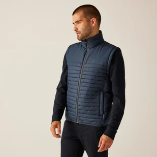 Regatta Professional Męska kamizelka ocieplana Ecodown Granatowy, Rozmiar: 3XL - Kurtki i kamizelki sportowe męskie - miniaturka - grafika 1
