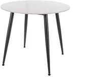 Stoły - STÓŁ RION BIAŁY / CZARNY fi 90 - miniaturka - grafika 1