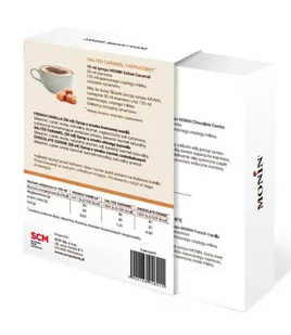 Monin Zestaw kawowy 3x50ml - karmel, czekolada, wanilia - Śmietanki i dodatki do kawy - miniaturka - grafika 3